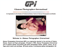 Tablet Screenshot of glamourphotonet.com